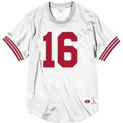 Mitchell & Ness, Herren, Fussballtrikot, NFL-Trikot San Francisco 49ers Joe Montana (M), Weiss