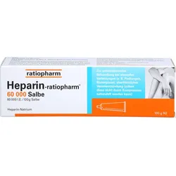 Heparin Ratiopharm 60000 Salbe 100 G