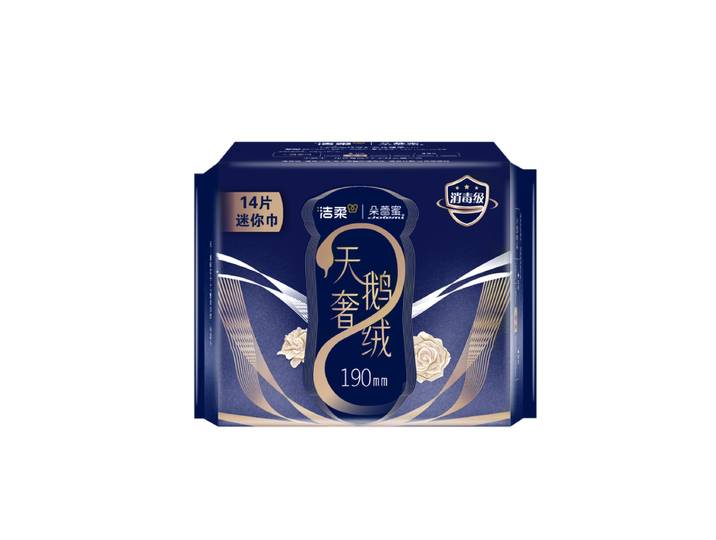 C&S Dolemi Swan Mini serviettes hygiéniques de luxe 190 (14 pièces)