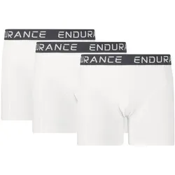 3er Pack ENDURANCE Burke Boxershorts Herren 1002S - white XXL