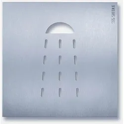 Siedle&Söhne Orientierungsschild 154x154mm Dusche OSP 0016