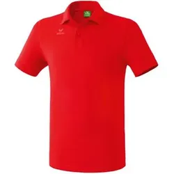 ERIMA Kinder Teamsport Poloshirt, Größe 128 in Rot Rot