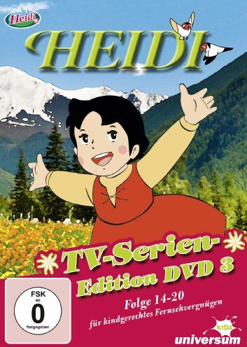 Isao Takahata - Heidi - TV-Serien Edition, DVD 3 (Folge 14-20) - Preis vom 01.10.2026 08:16:52 h