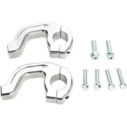 Moose Racing Contour 1497/1498 Universal 22mm, Handschutz-Halter - Silber