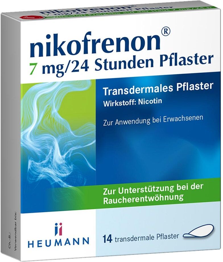 Nikofrenon 7 mg/24 Stunden Pflaster