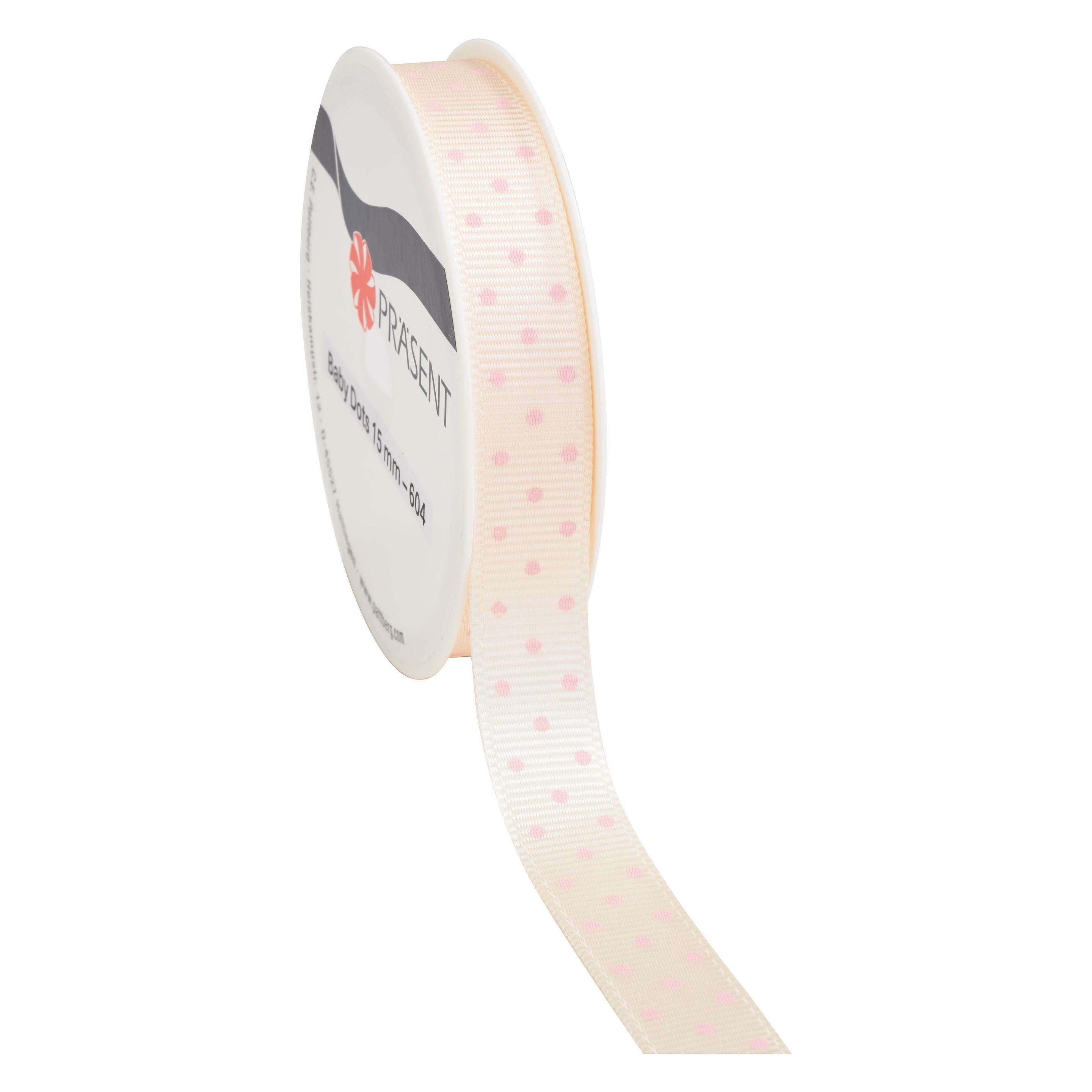 Präsent Ripsband "Baby Dots" (4351503-604)