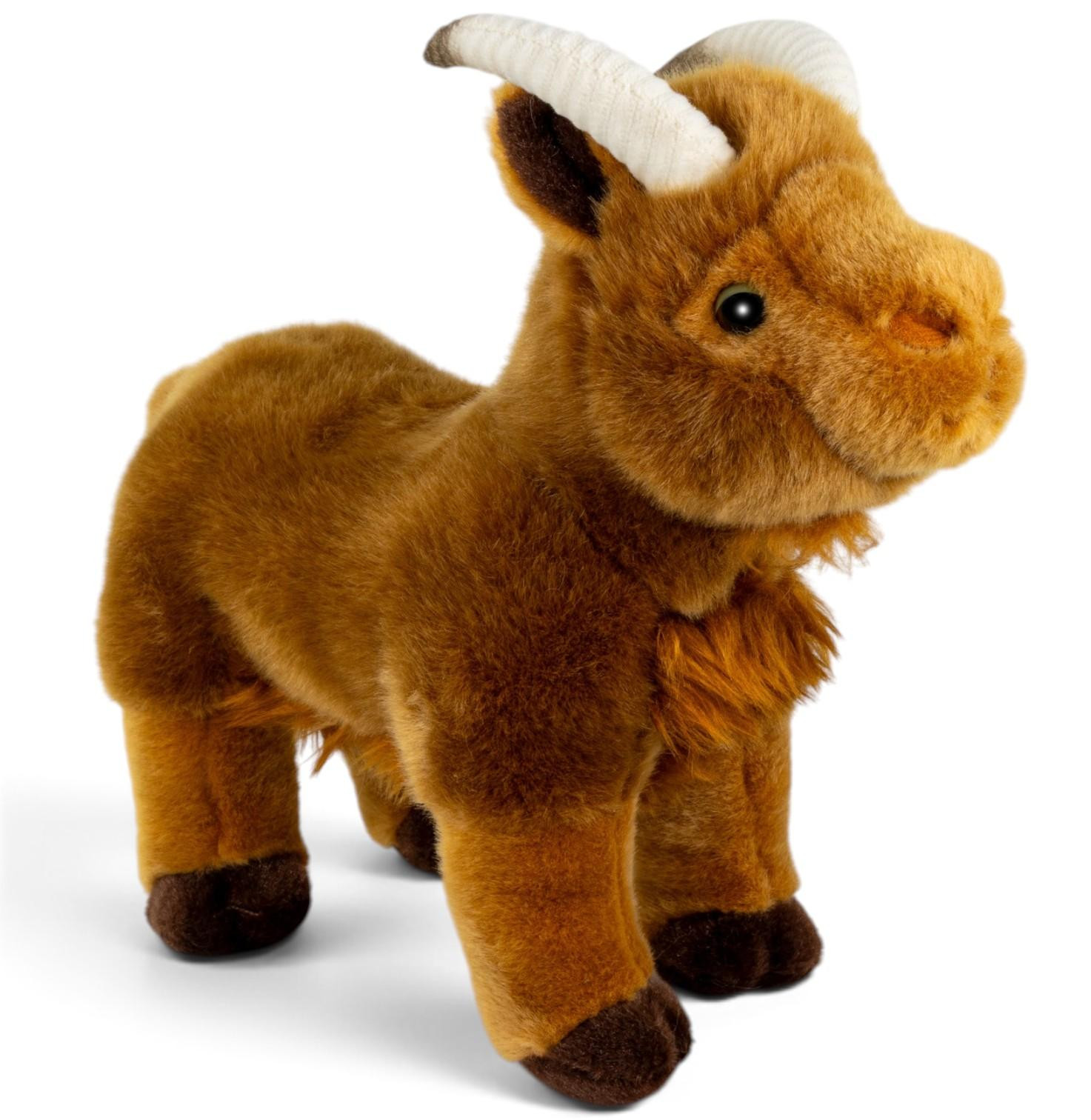 Carl Dick Bruine Geit Pluche Knuffel 27 cm