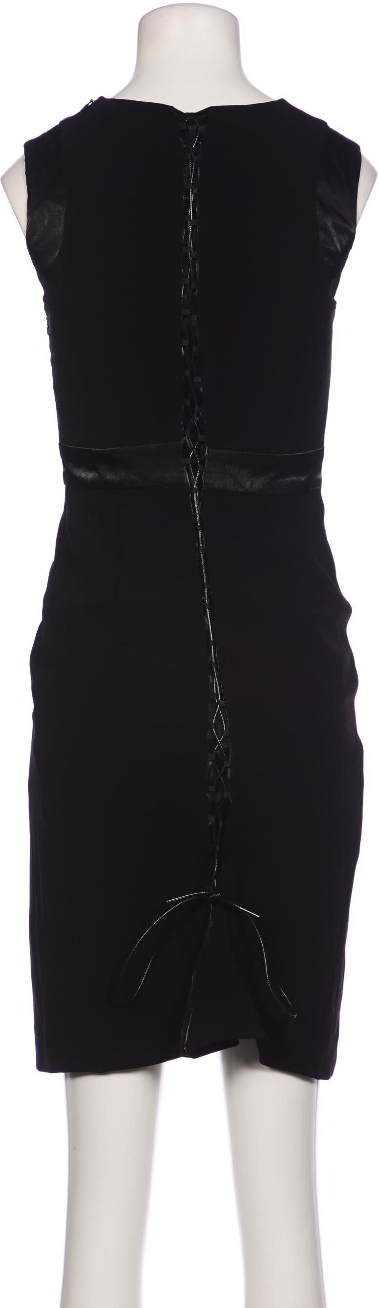 Karl by Karl Lagerfeld Damen Kleid, Schwarz, Gr. EU 34, Synthetik / Seide / Viskose - Second Hand