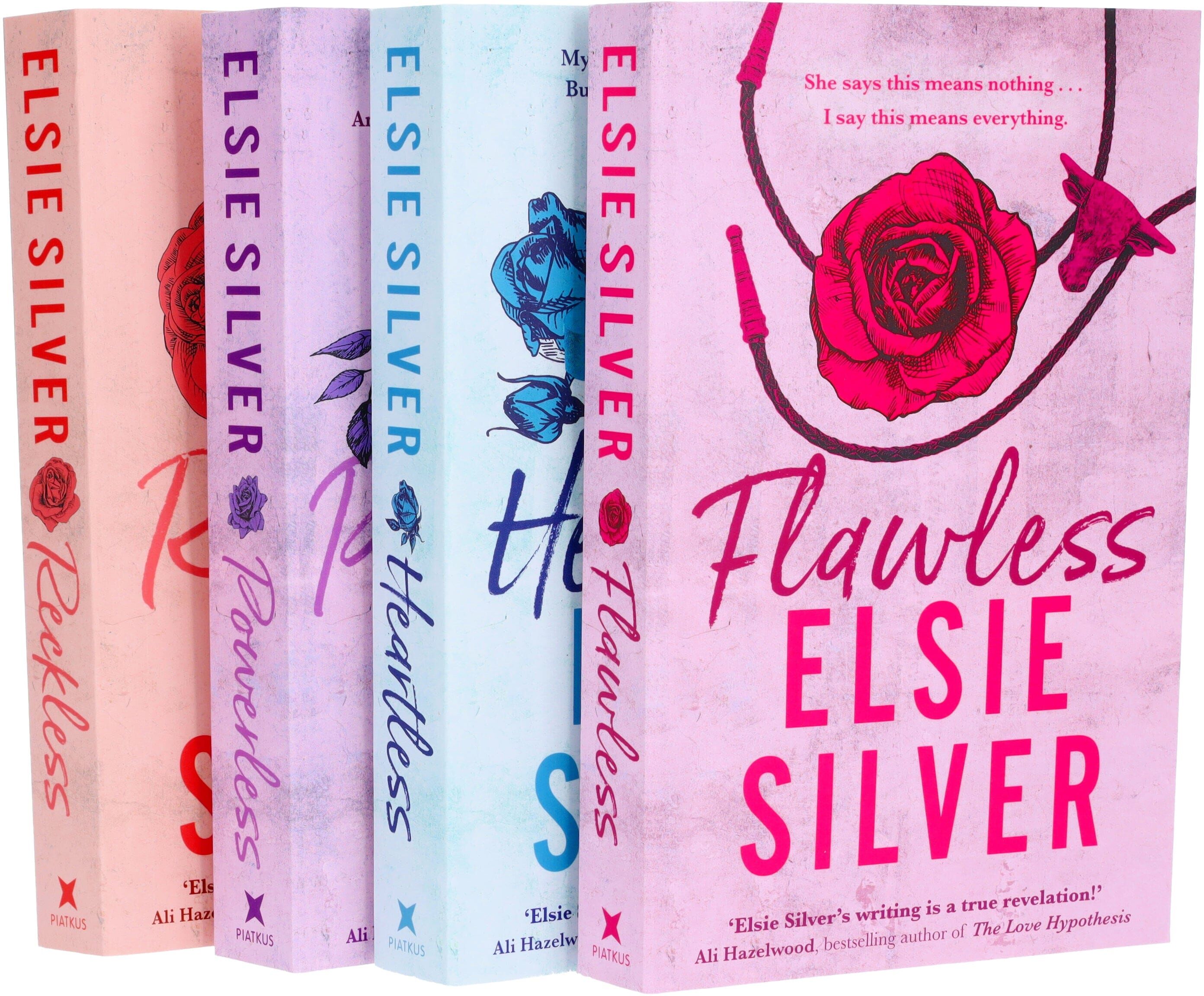 Chestnut Springs Series by Elsie Silver: 4 Books Collection Set - Fiction - Paperback Hachette