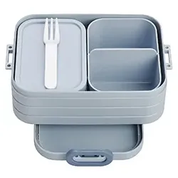 Lunchbox TAKE A BREAK (BHT 12x6,50x18,50 cm) - blau - BHT 12x6,50x18,50 cm