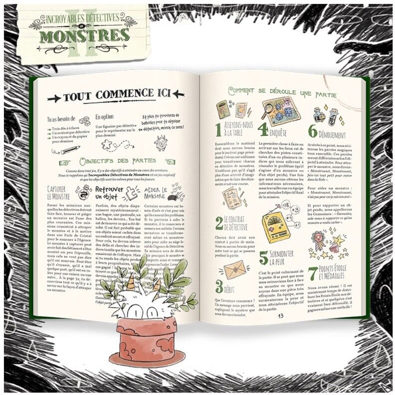 La Loutre Roliste Incroyables Détectives de Monstres - Livre de base