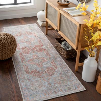 Livabliss Farhad Traditional Medallion Machine Washable Area Rug