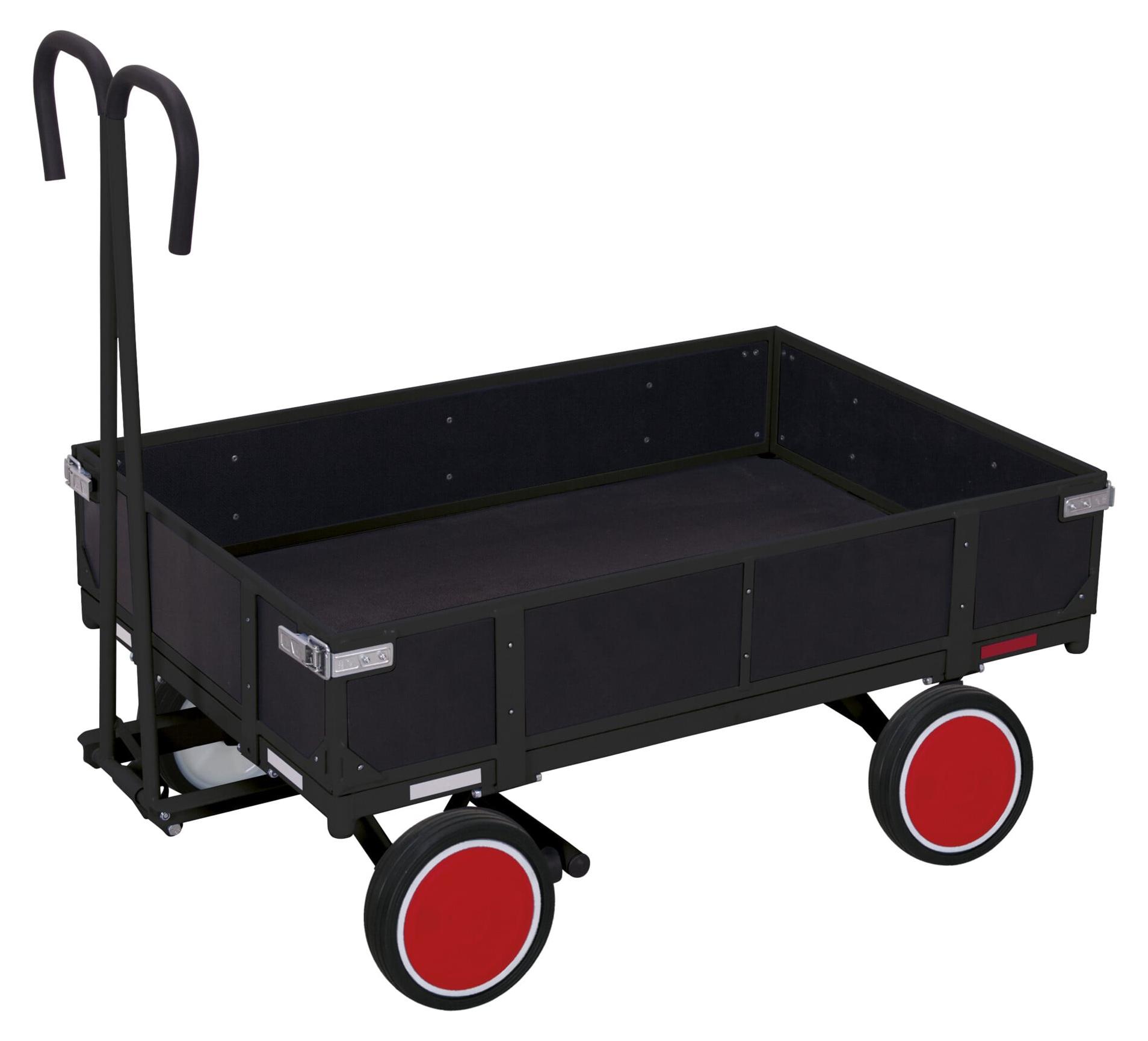 VARIOfit Handpritschenwagen mit Bordwand RAL 7016
