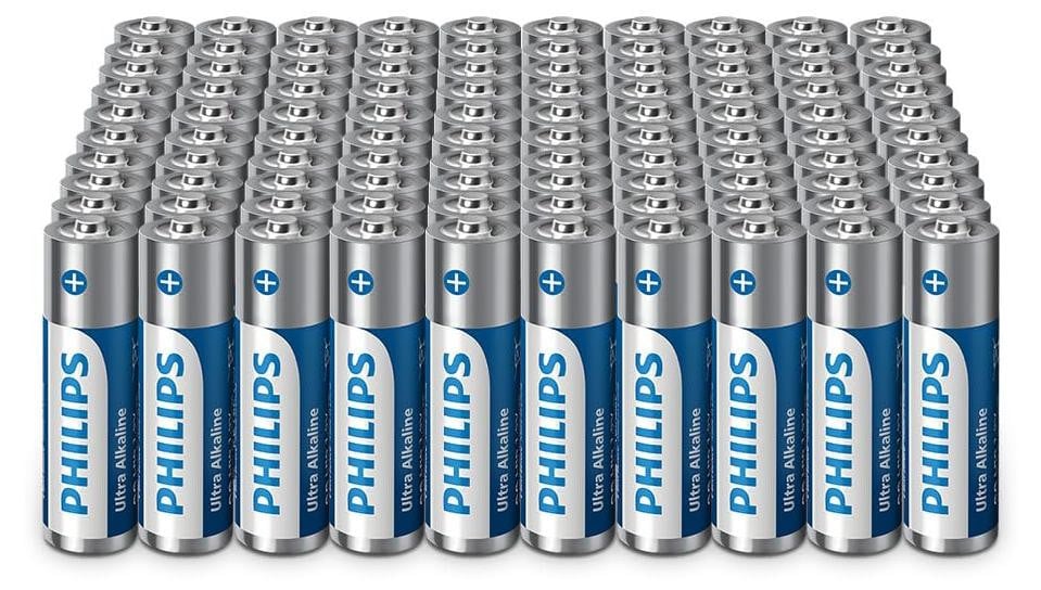 Philips Ultra AA alkalinebatterijen grootverpakking 10 stuks
