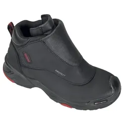 Schweißerstiefel 6647 Björn, S3 WG SRC HRO HI, Größe 43 - schwarz/rot - 43