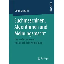 Suchmaschinen, Algorithmen und Meinungsmacht, Fachbücher von Korbinian Hartl