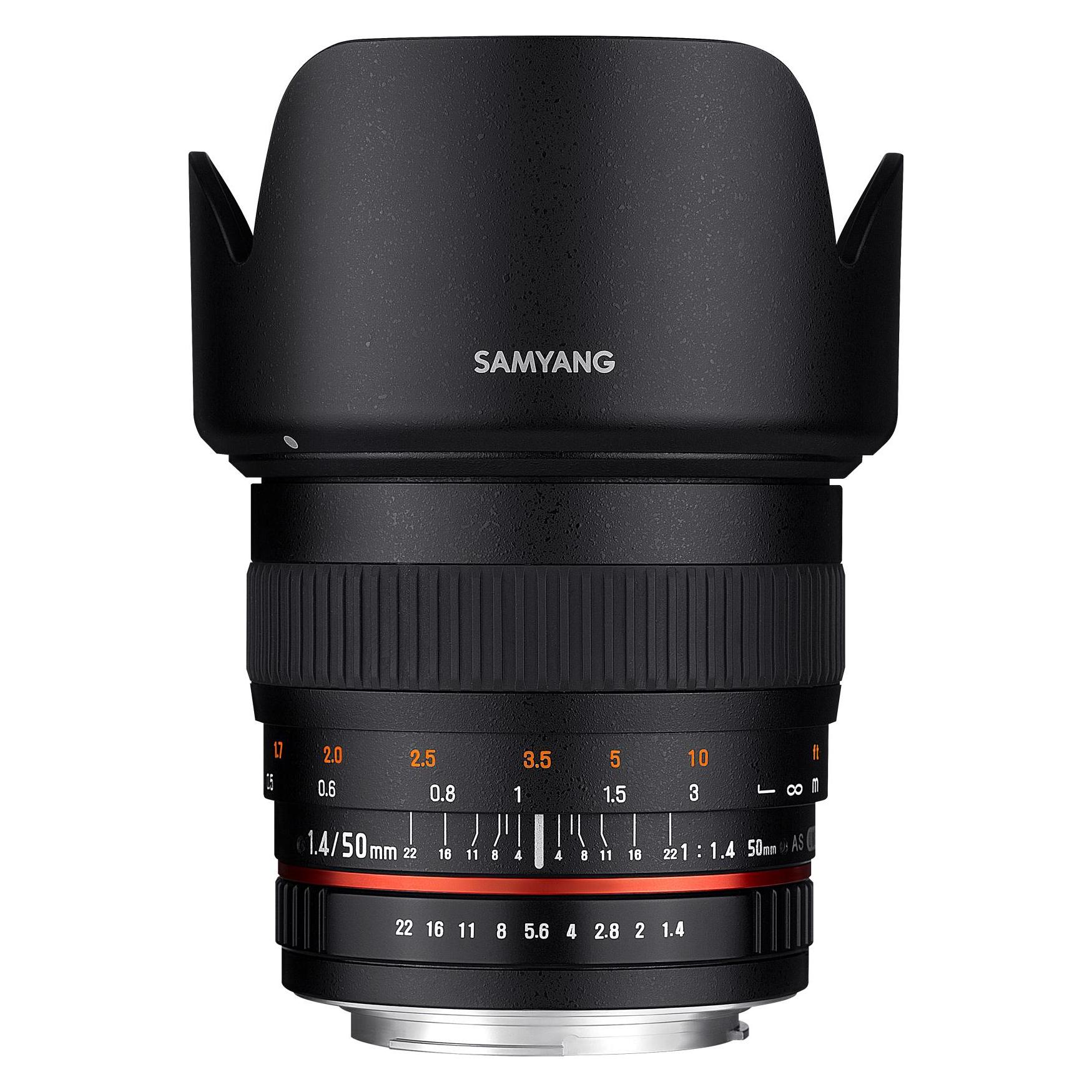 Samyang 50mm f/1.4 - Nikon F (Nikon F, Vollformat) (F-1111103101)
