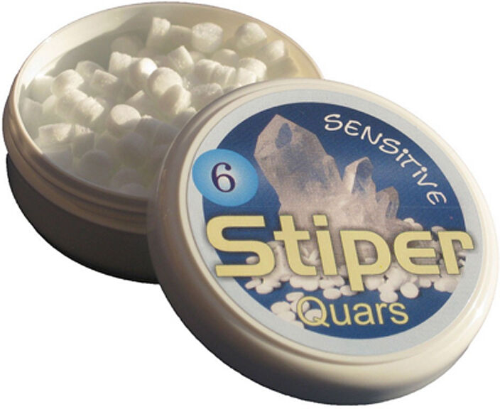 Stiper Quars nº 6 (Sensitive) 250 unidades: Adequado para pessoas sensitivas, crianças e peles delicadas