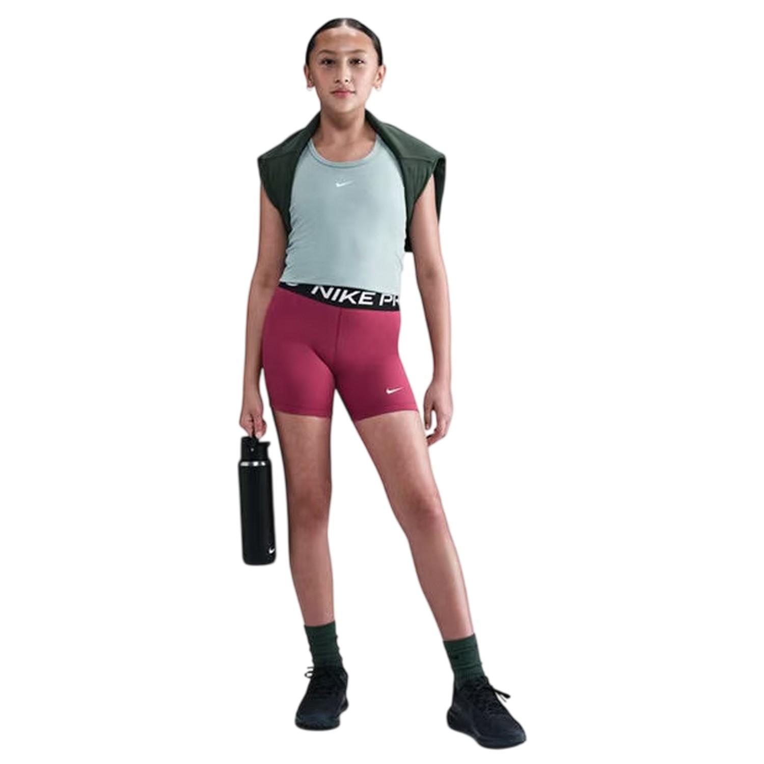 Nike - Kompressions-Shorts für Mädchen (Betenrot)