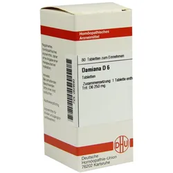Damiana D 6 Tabletten 80 St