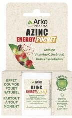 Arkopharma Azinc Energy Pocket 60 Comprimés - Pot 60 mini comprimés