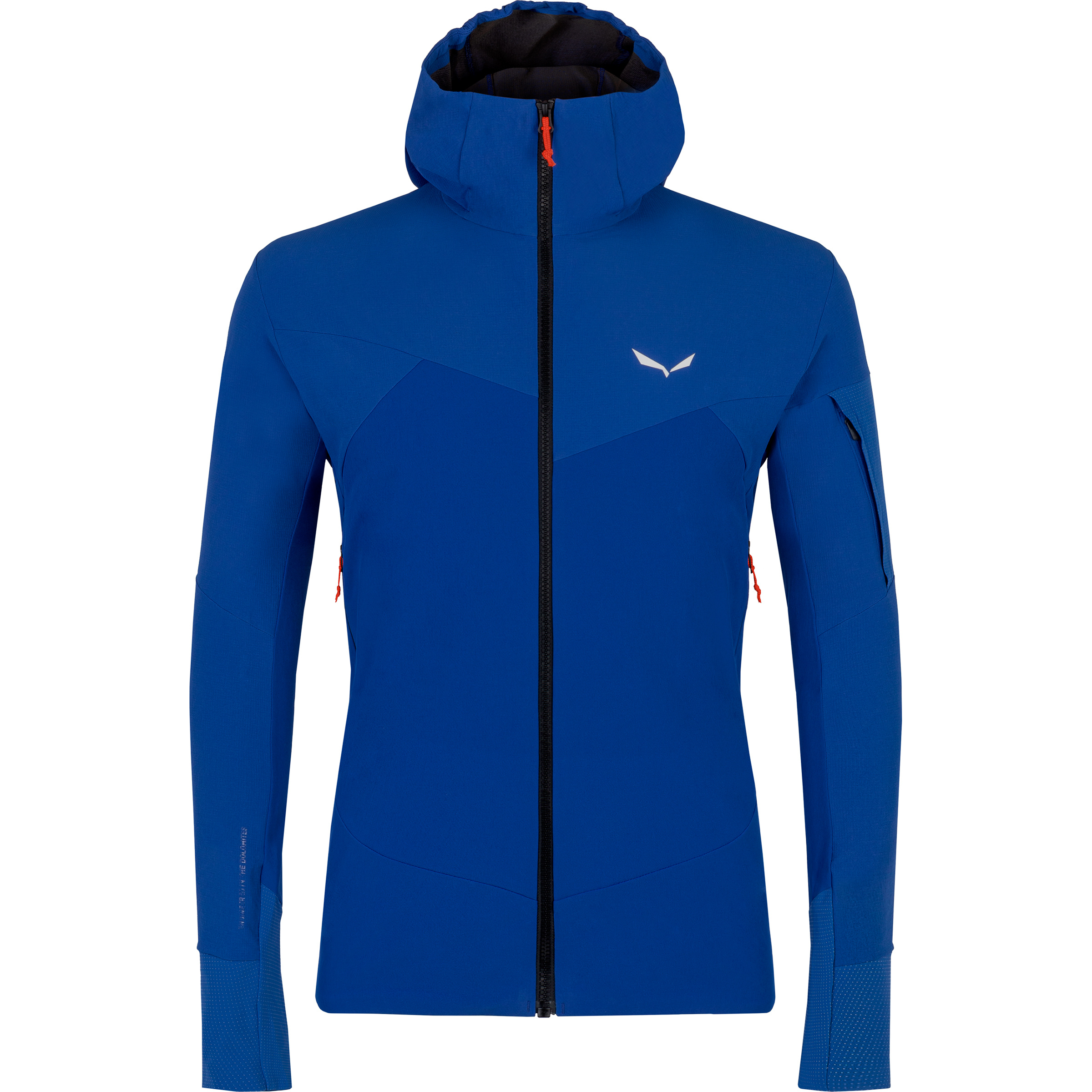 Salewa Agner DST Herren Softshelljacke blau Größe S Alpinklettern Widerstandsfähig Wasserabweisend