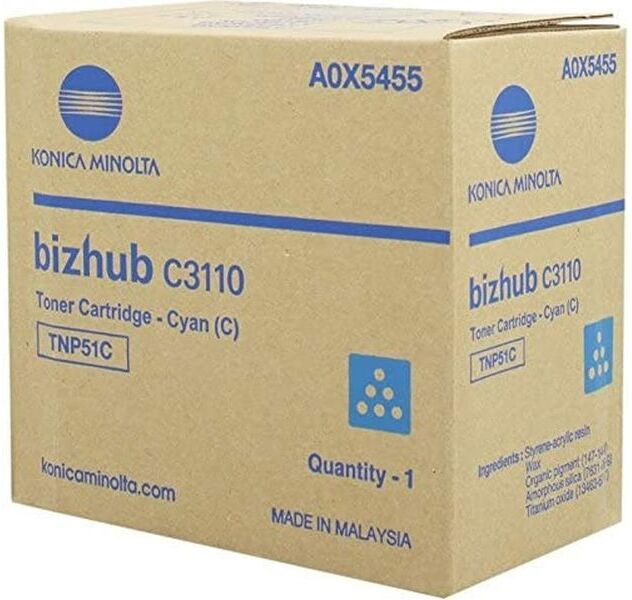 Konica Minolta A0X5455 - Cyan - Toner Cyan