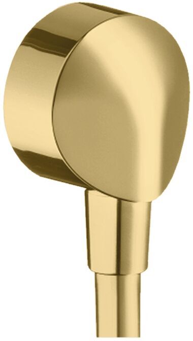 Hansgrohe Fixfit E Schlauchanschluss 27454990 DN 15, ohne Rückflussverhinderer, polished gold optic