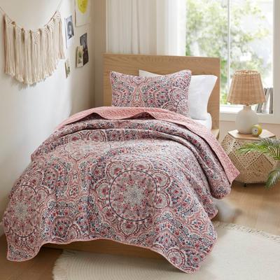 Chelsea Square Valerie Boho Floral Reversible Quilt
