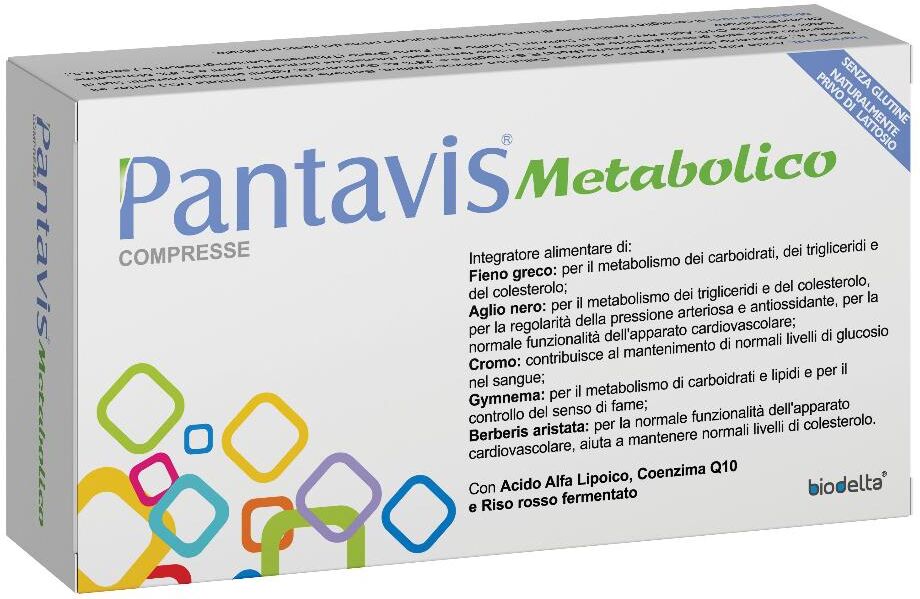 BIODELTA Srl PANTAVIS Metabolico 30cpr
