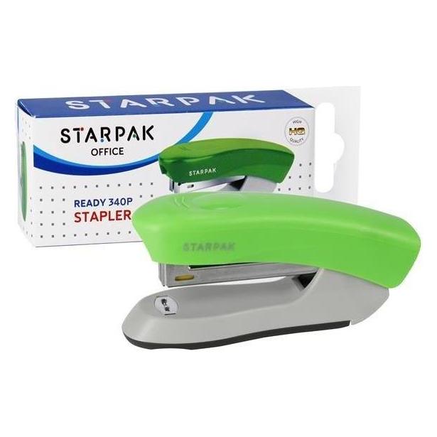 Starpak Ready STK-340 P Heftgerät, grün (12 Blätter) (47333679)