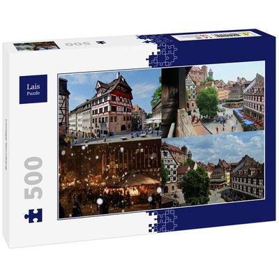 Lais Puzzle Collage Nürnberg 500 Teile