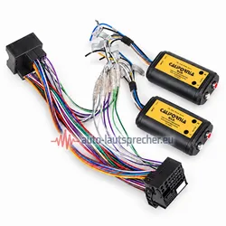 Mercedes G GL ML R Quadlock Endstufen-Adapter mit Remote