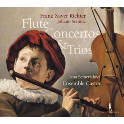 Franz Xaver Richter Johann Stamitz FLUTE CONCERTO - Ensemble Castor Jana Semeradova, CD