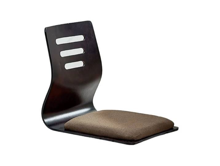 Chaise de Table au Design Japonais avec Finition Noire, Mobilier de Salon, hypothécaire ami, Moins de Plancher