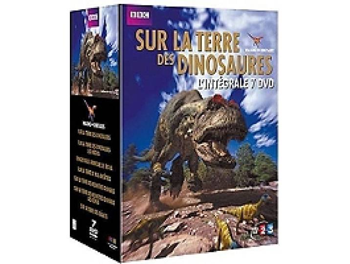 coffret intégrale sur la terre des dinosaures