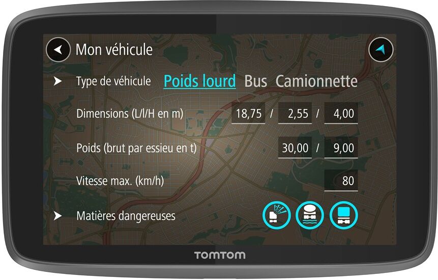Gps Camion Tomtom Go Professional 6250 Europe 49 Pays