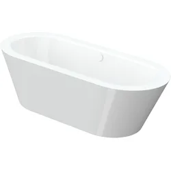 BetteStarlet Oval Silhouette Badewanne, freistehend, oval, 2-Sitzer, 1850x850x420mm, 2740-000CFXXK,Plus, Farbe: Weiß mit Glasur Plus