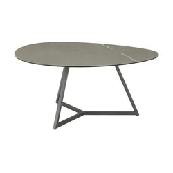 Jette Home Couchtisch  Loop I ¦ grau ¦ Maße (cm): B: 74 H: 40