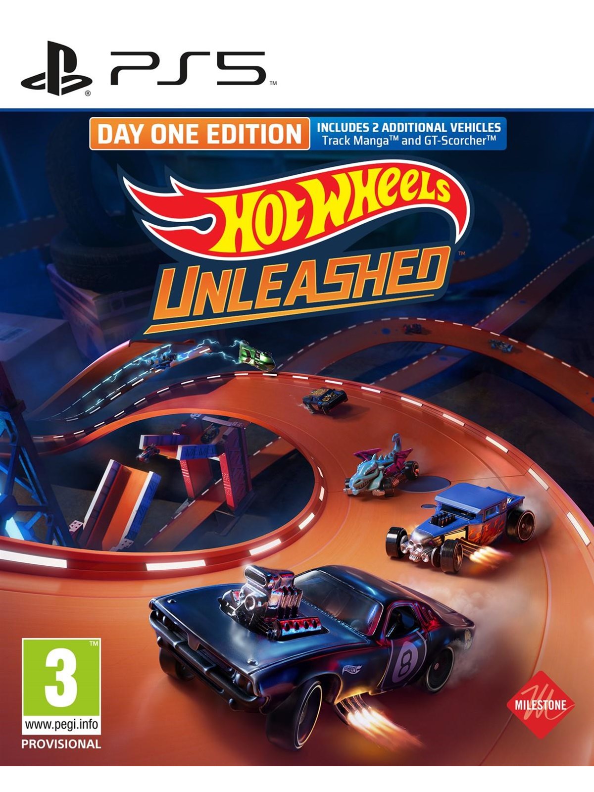 Hot Wheels Unleashed (Day One Edition) - Sony PlayStation 5 - Rennspiel - PEGI 3