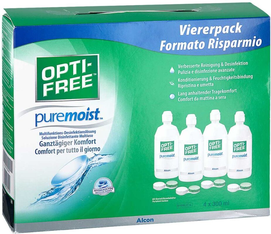 Optifree Puremoist 4X300ml