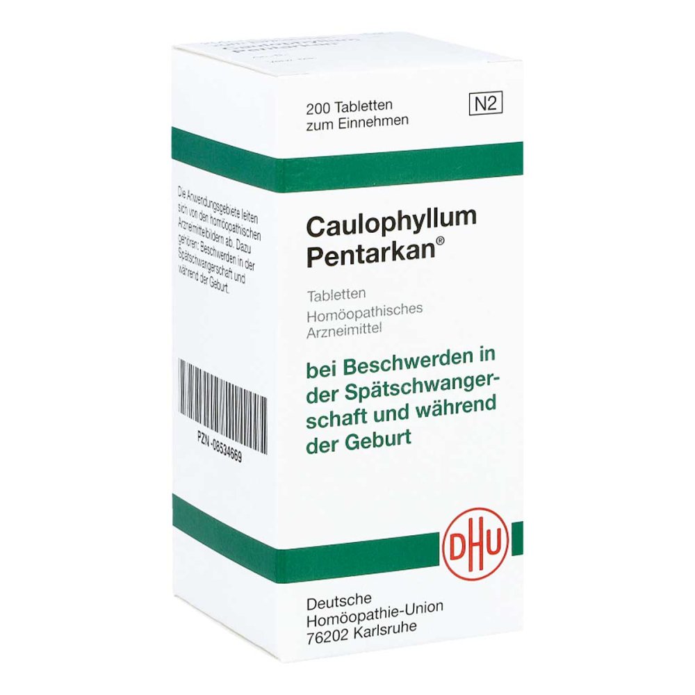 DHU-Arzneimittel GmbH & Co. KG Caulophyllum Pentarkan Tabletten 08534669