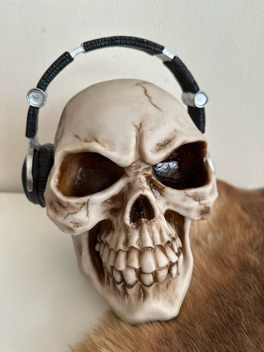 Goodyz Steampunk Collectie Skulls Schedel Decoratie Hoofdtelefoon voor Volwassenen