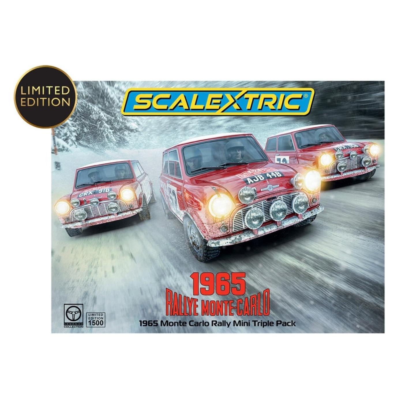 Scalextric 1965 Monte Carlo Rally Mini Triple Pack (C4488A)