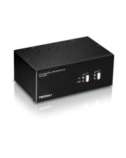 TRENDnet KVM-/Audio-/USB-Switch 2 x KVM/Audio/USB 1 lokaler Benutzer Desktop (TK-240DP)