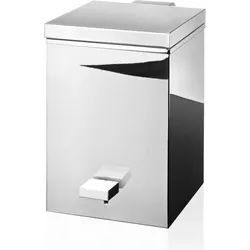 Corner Soft Close Badezimmer-Abfallbehälter 26,5 cm quadratisch Chrom