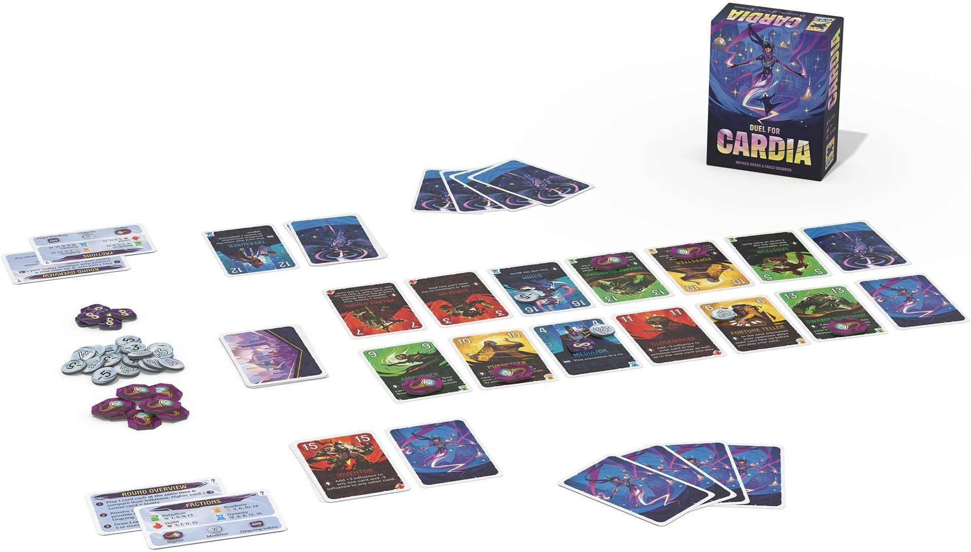 Duel for Cardia - Strategic Card Game for Two Players by Hans im Glück