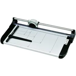 Olympia Rollenschneider TR 4815 (15 Blätter, A3), Schneidemaschine, Schwarz, Silber