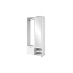 Garderobe  Dingo , weiß , Maße (cm): B: 90 H: 190