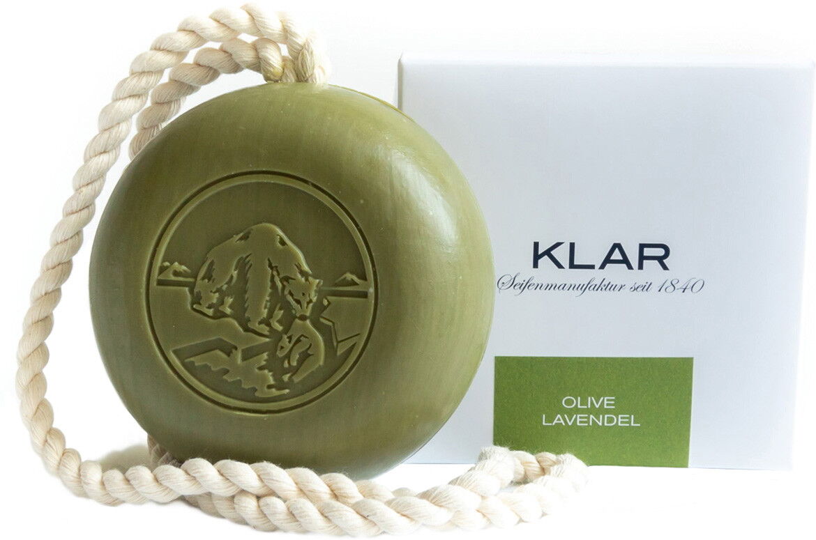 250g KLAR Olive & Lavendel Haar- und Körperseife